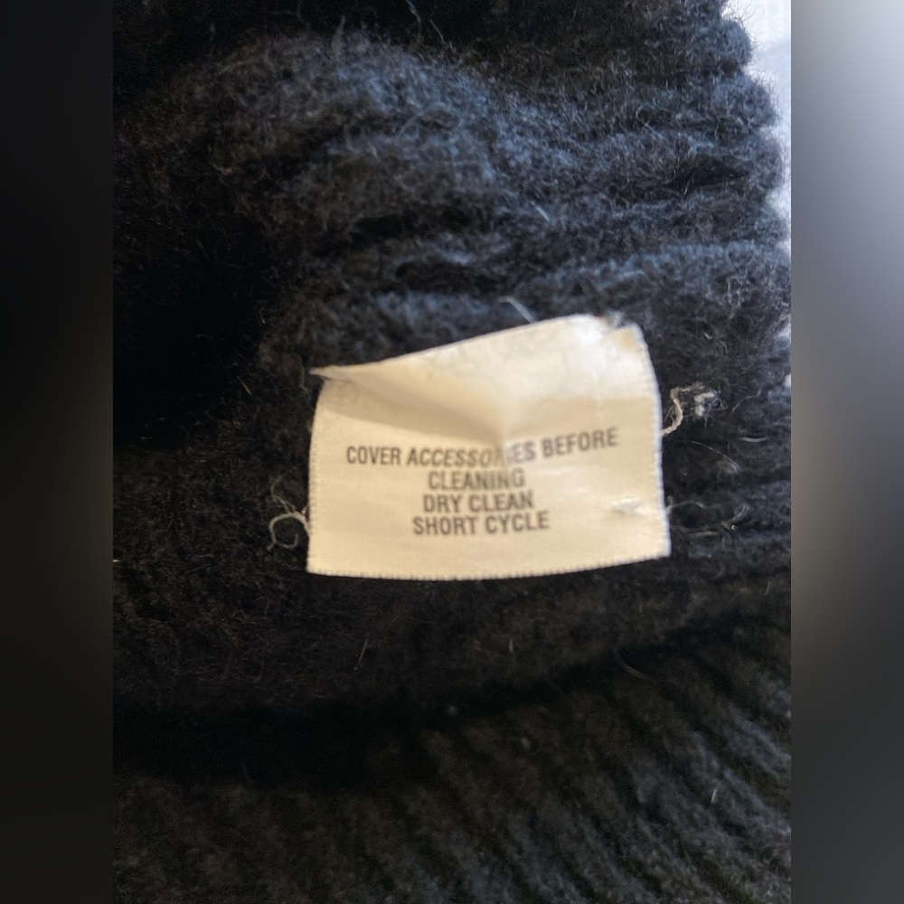 Double RL Field/Garment Heavy Duty 100% Wool Sweater Men's Large - Picture 6 of 6